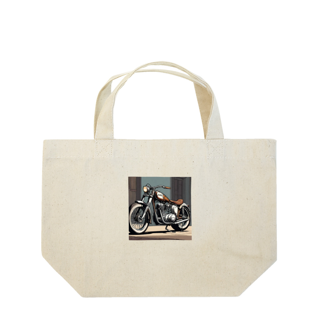 MORIXのクラッシクなバイクのグッツ Lunch Tote Bag