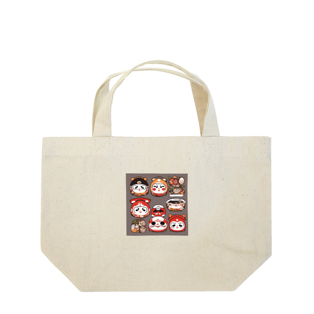 seetbooのだるまみかん Lunch Tote Bag