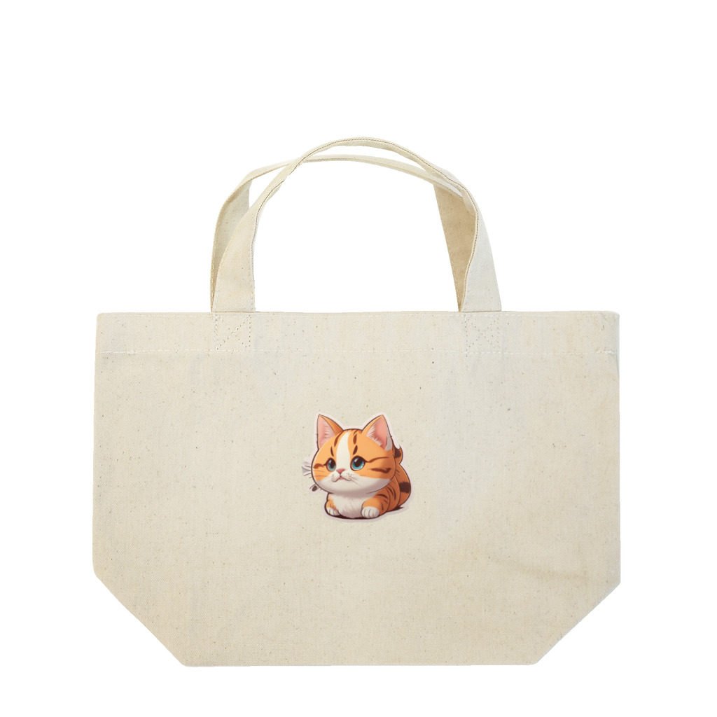 Auraのまん丸猫ちゃん Lunch Tote Bag