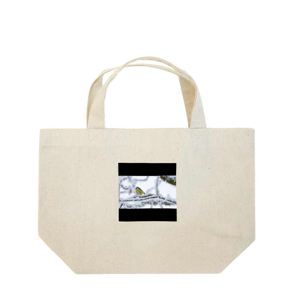 Zeceの冬の鳥 Lunch Tote Bag