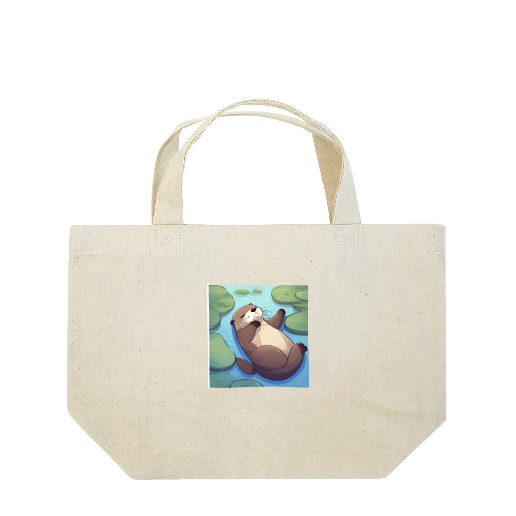 TADの部屋のフニャフニャカワウソくん Lunch Tote Bag