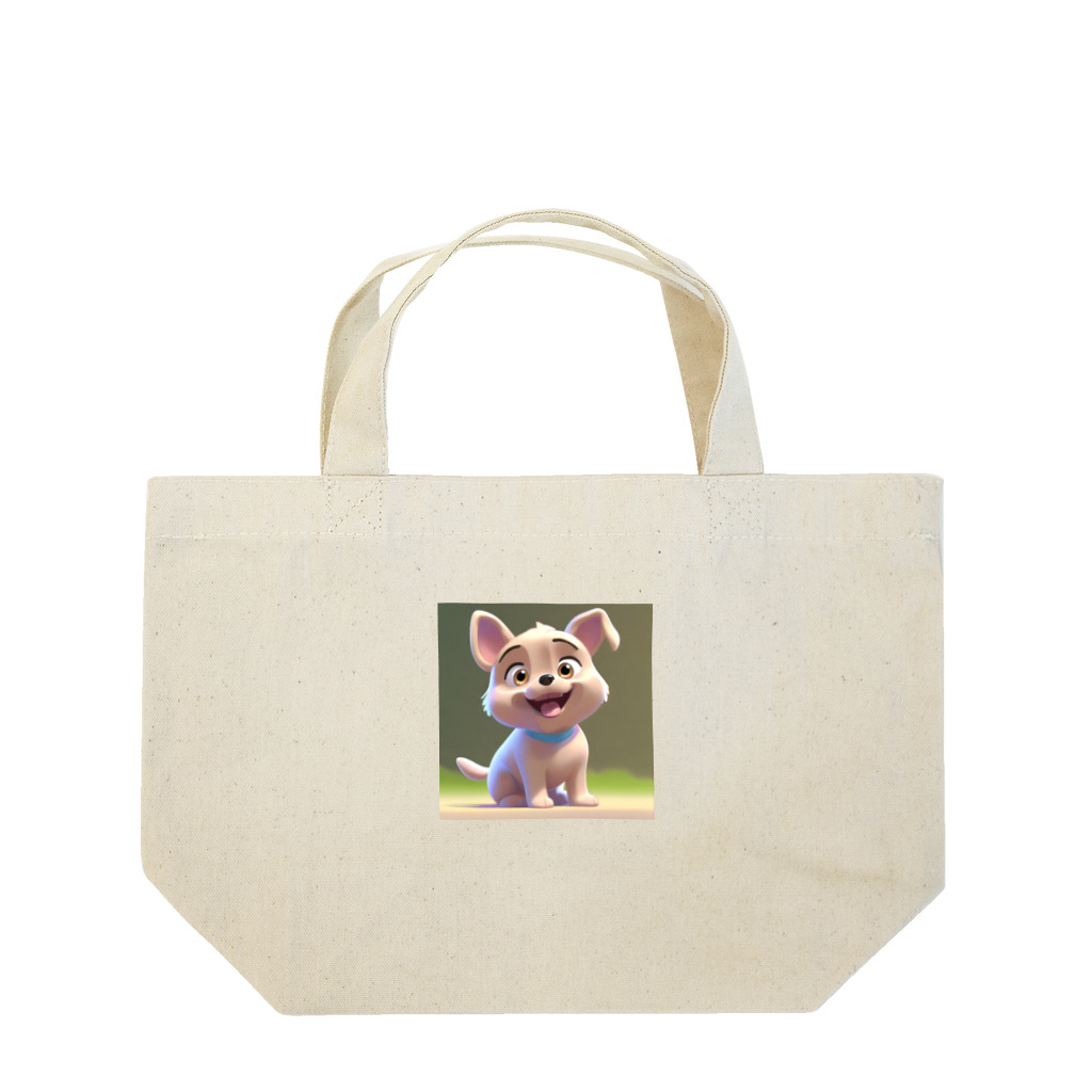 sobamaniaのスマイルドッグ Lunch Tote Bag