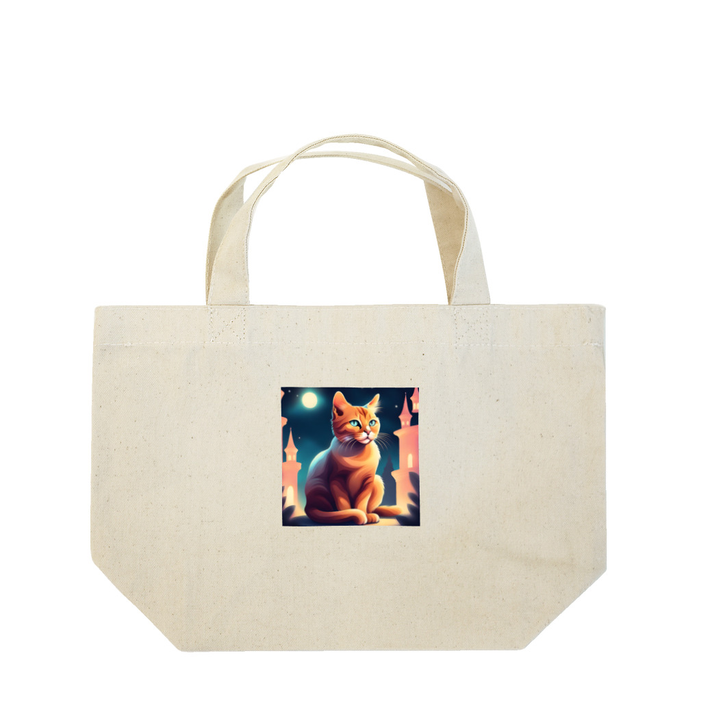 genki121227の猫のイラストグッズ Lunch Tote Bag