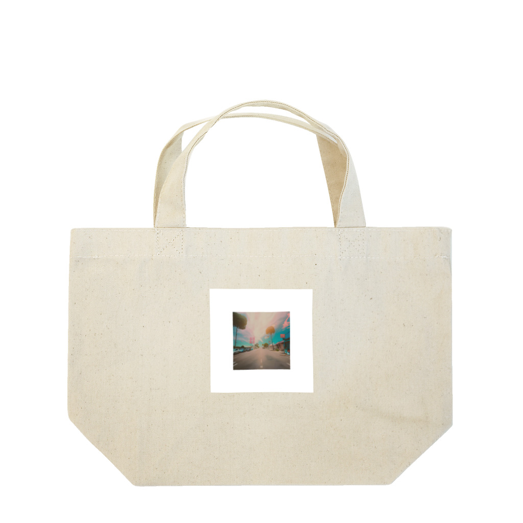 aoi yuiの夏の空色 Lunch Tote Bag