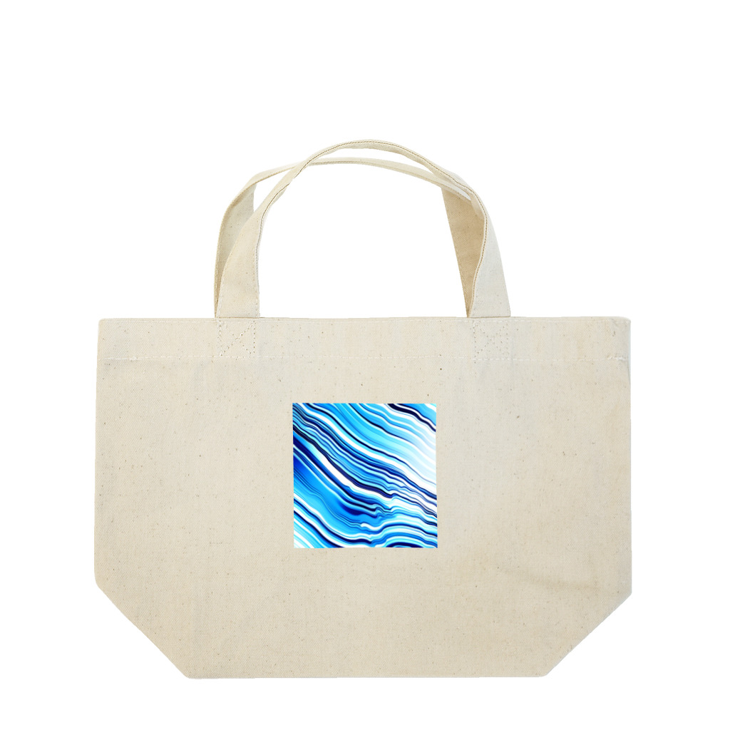 SSSのガラスのさざ波 Lunch Tote Bag