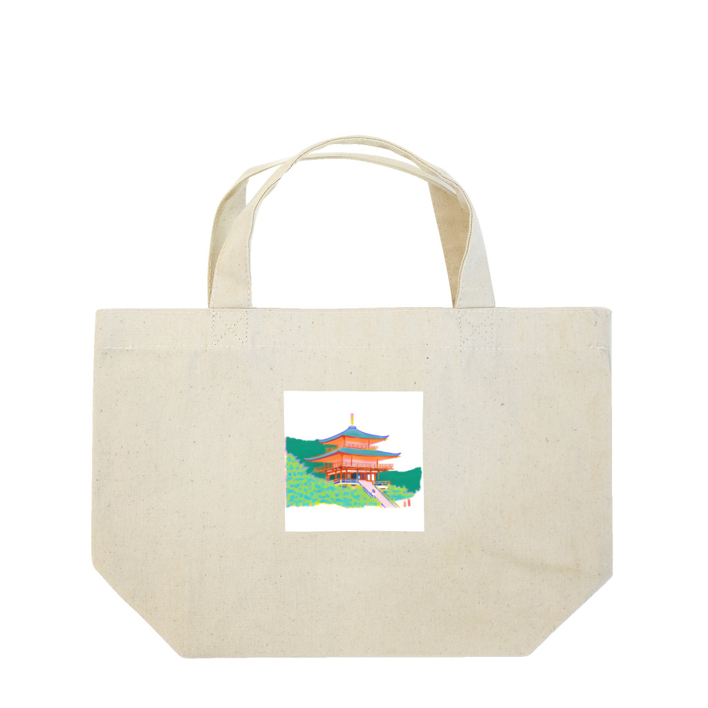 ZUKASAMAの清水寺！ Lunch Tote Bag