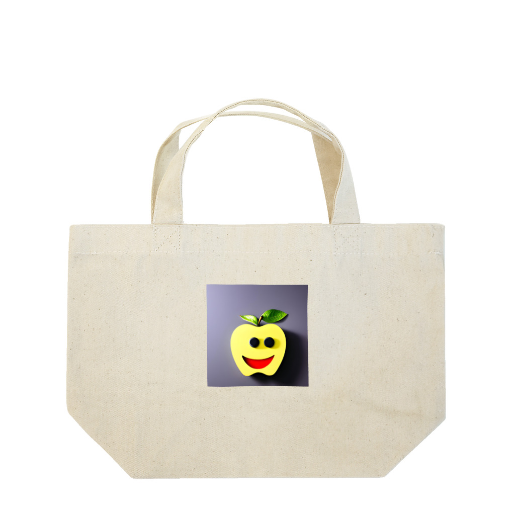 にゃーんの生きたリンゴ Lunch Tote Bag