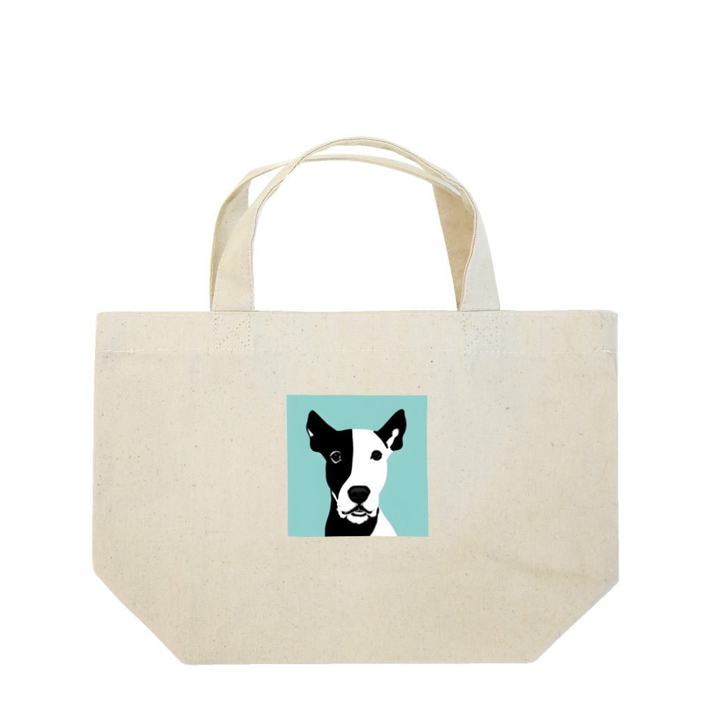 Ki-nacoのMonokurodog Lunch Tote Bag