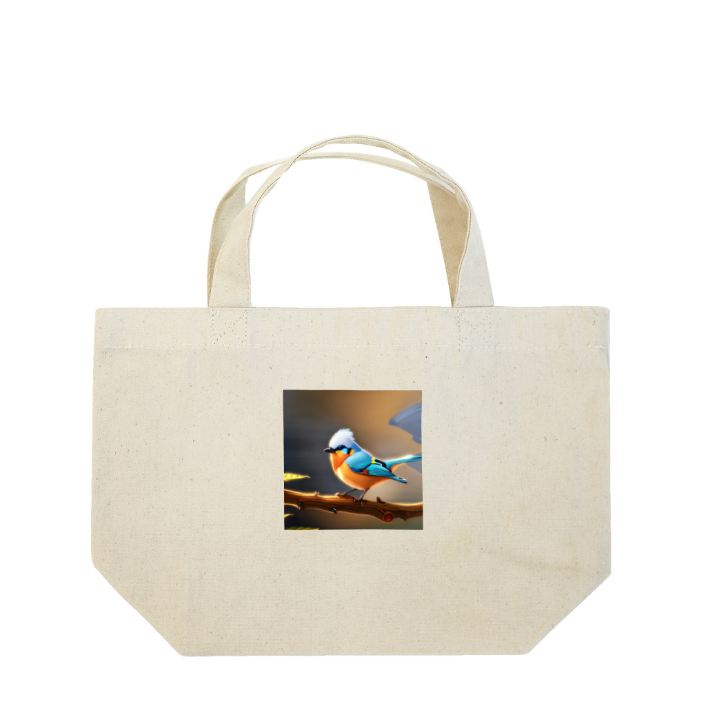 takuの穏やかな宝物の青い鳥の幻想 Lunch Tote Bag