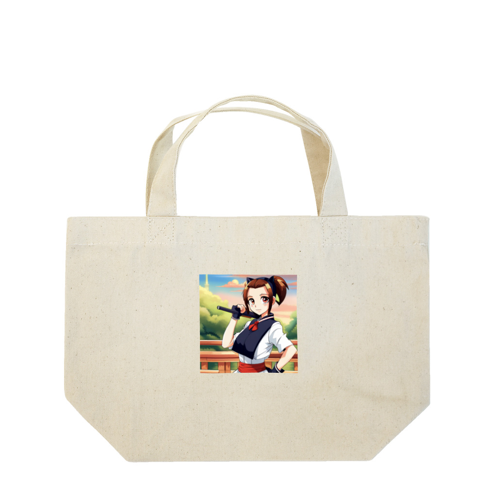 🎨デザイン宮殿🛍️の猫系美少女 Lunch Tote Bag