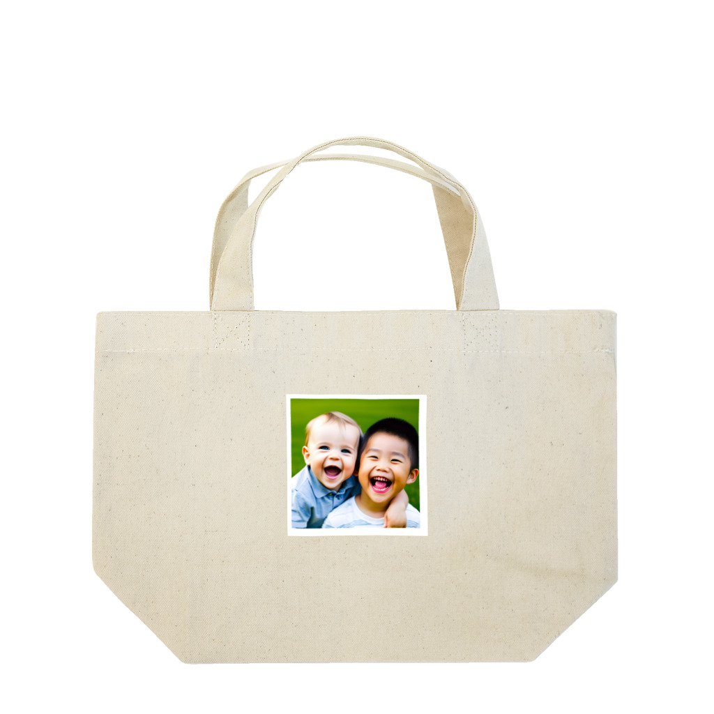 wado_dのかわいい笑顔の子供達 Lunch Tote Bag
