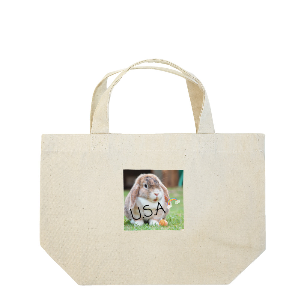 HANIのウサギデザイン Lunch Tote Bag