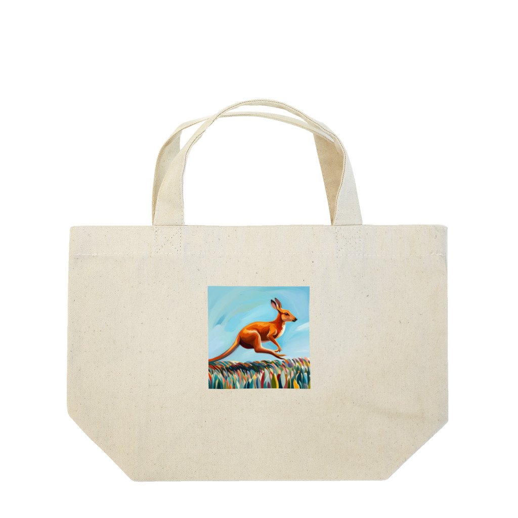 Taiwan_CreatorのKangaroo Lunch Tote Bag