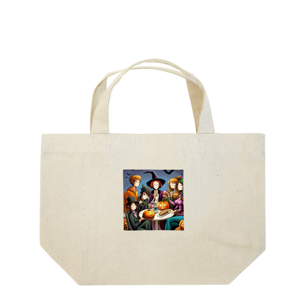 dyneのあなたのハロウィンのお祝いに Lunch Tote Bag