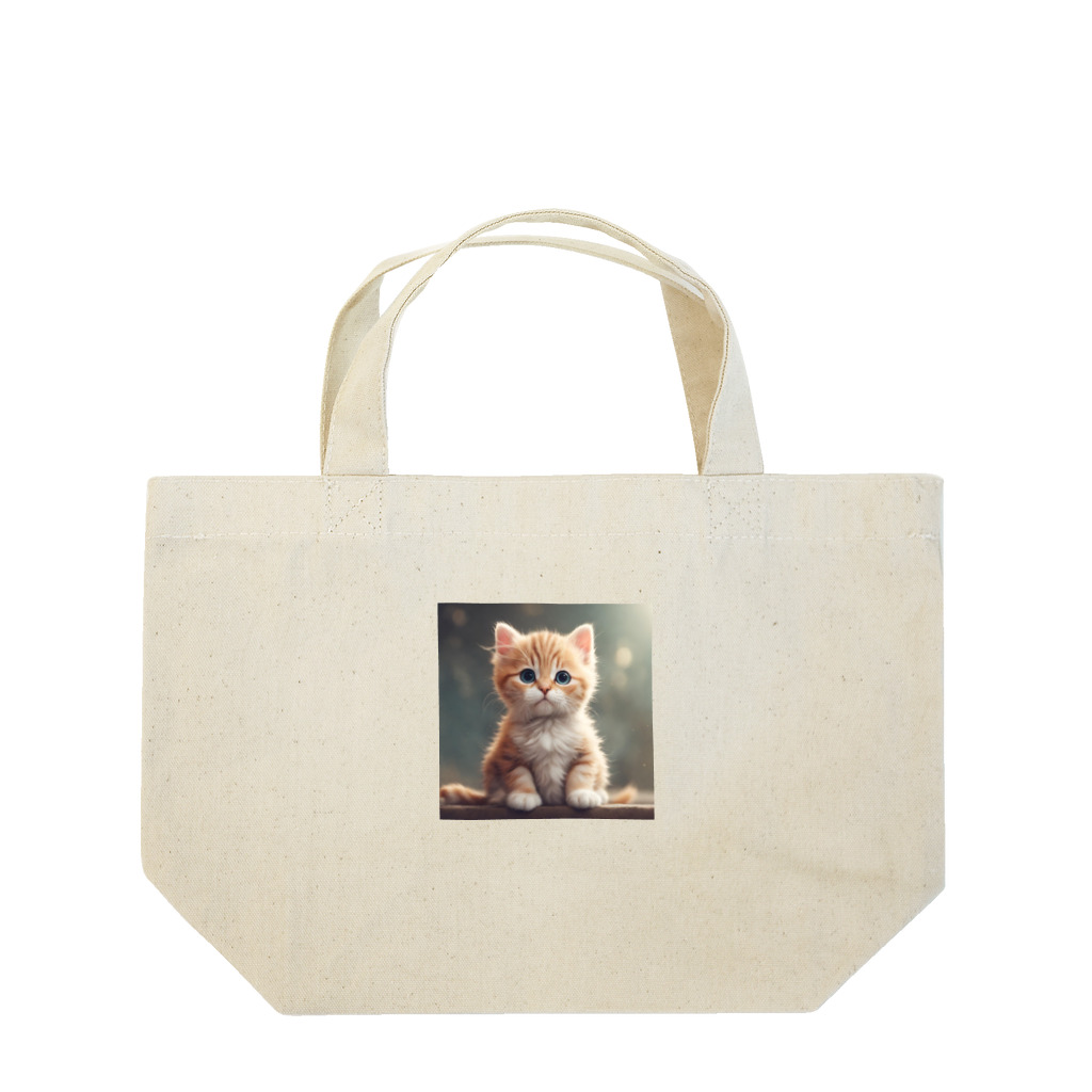 tetuharuのキュートな子猫 Lunch Tote Bag