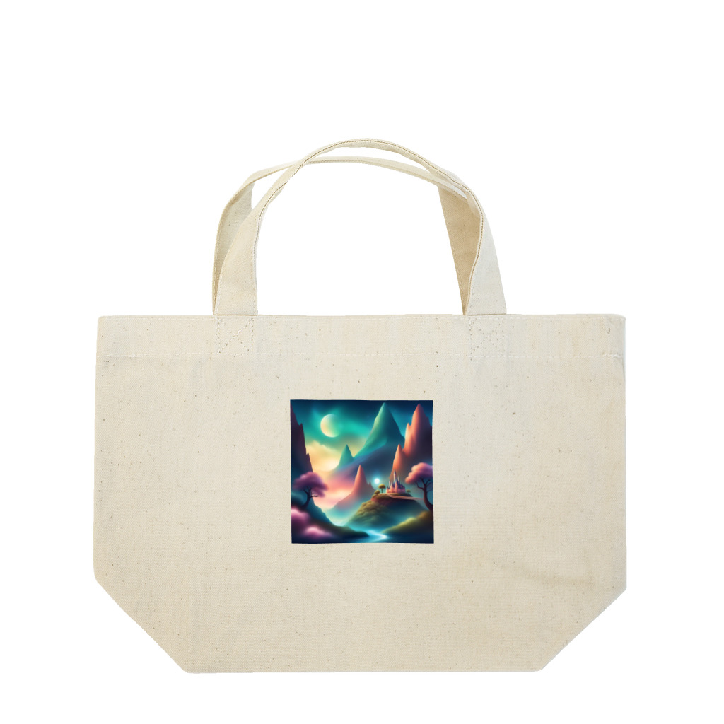 tyoppaの幻想的な風景 Lunch Tote Bag