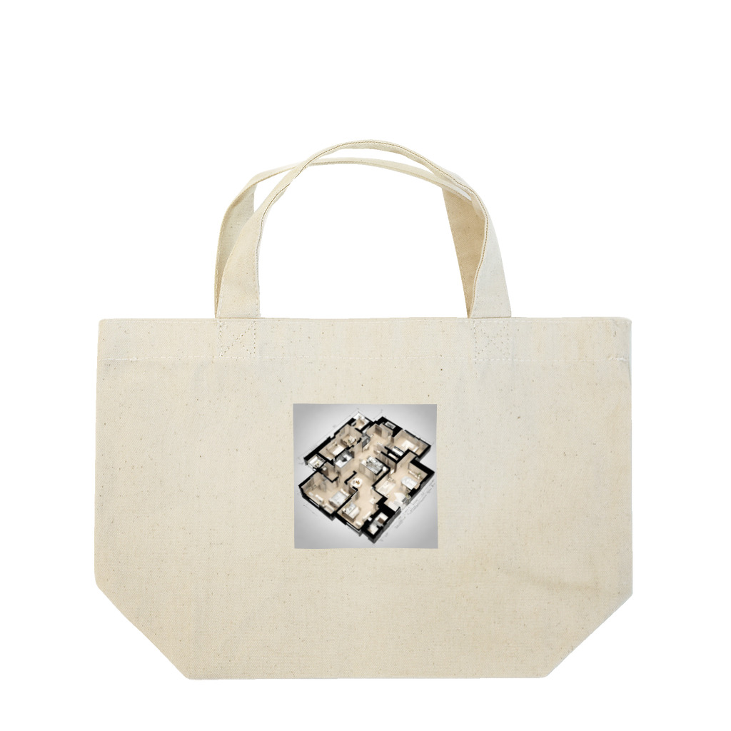 kazuu0529のこれもまた１つの住処 Lunch Tote Bag