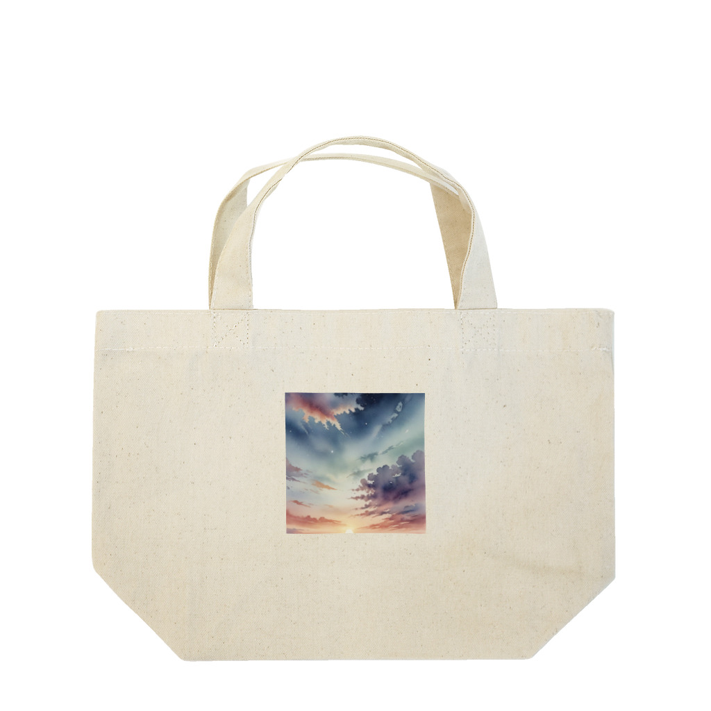 秋山せれなの空のグラデーション Lunch Tote Bag