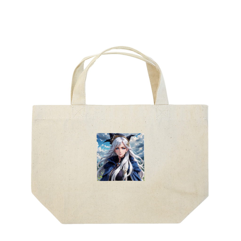 levi shopの銀髪の魔女 Lunch Tote Bag