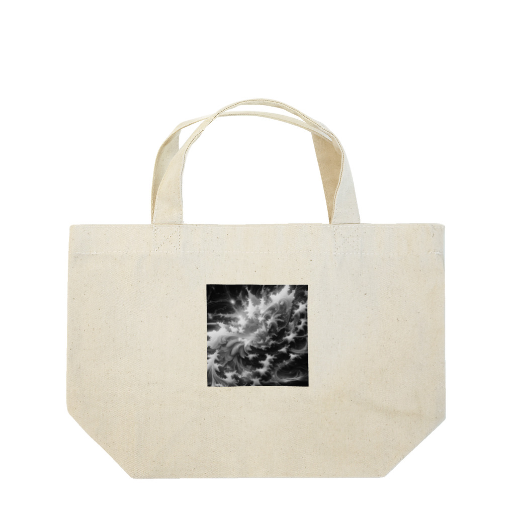 ニュートラルノードの✨ cosmic wave✨ Lunch Tote Bag