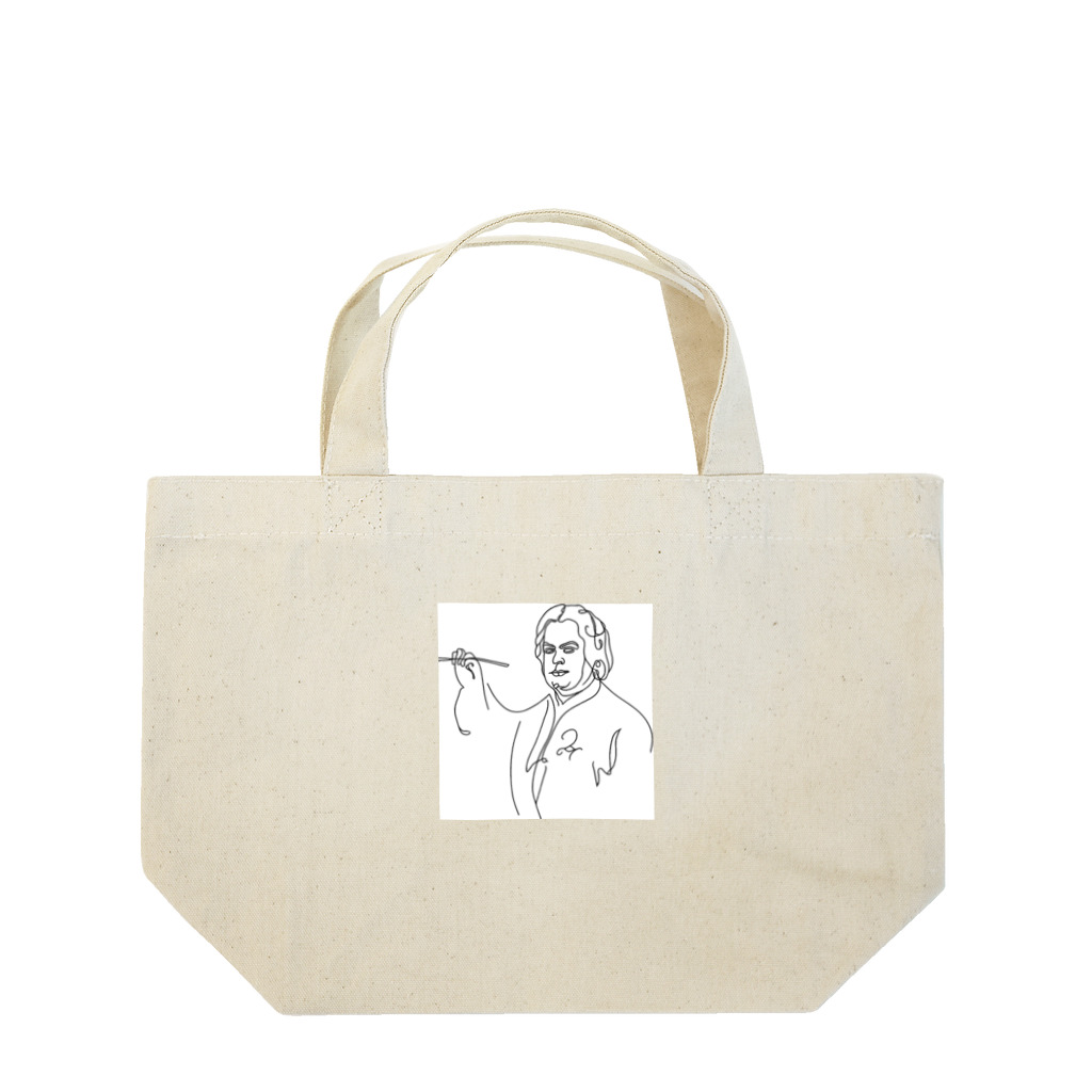 kabotya914のバッハさんが指揮するグッズ Lunch Tote Bag