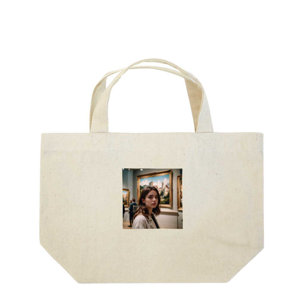 w5160の美術館にて Lunch Tote Bag