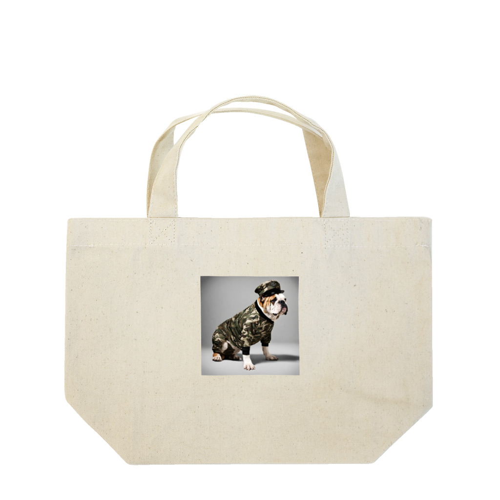 中原ひろふみのブルド軍曹 Lunch Tote Bag