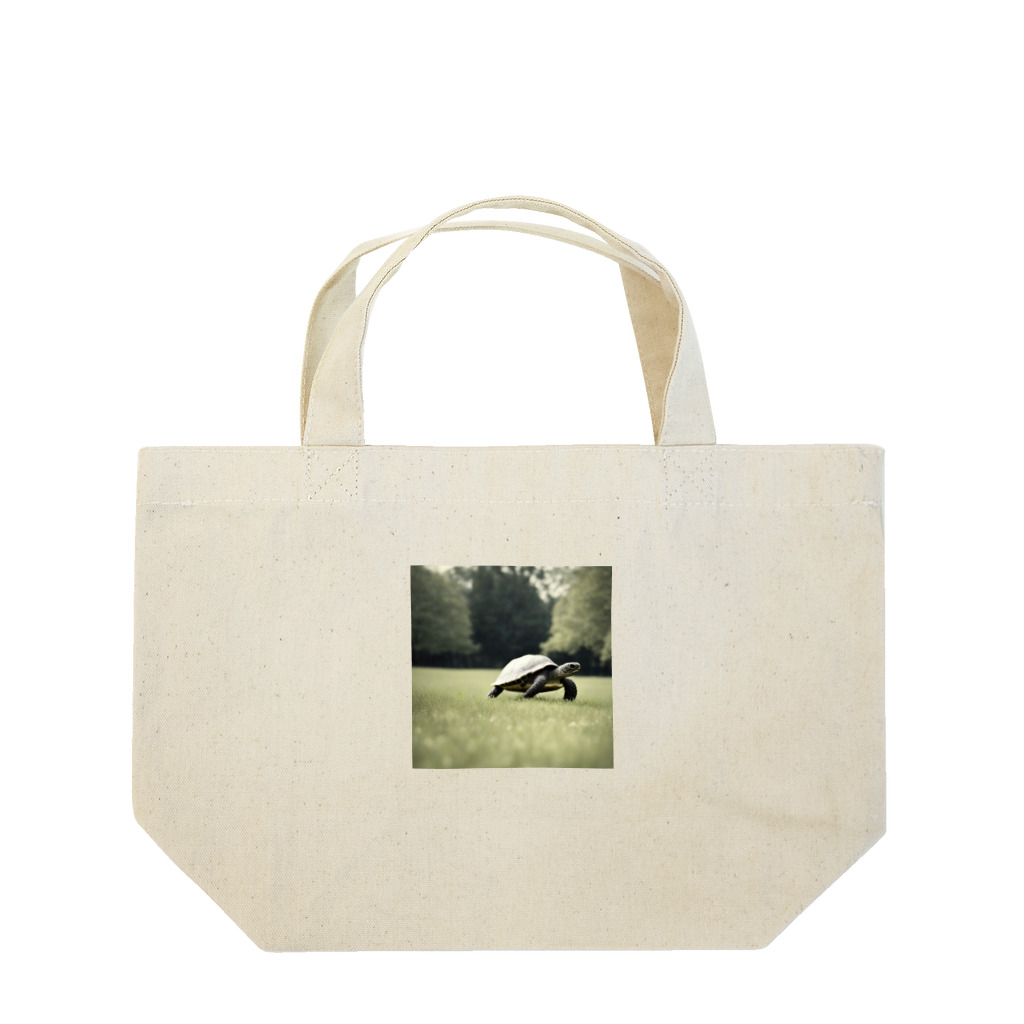 hinn-ketuの４、カメのお散歩 Lunch Tote Bag