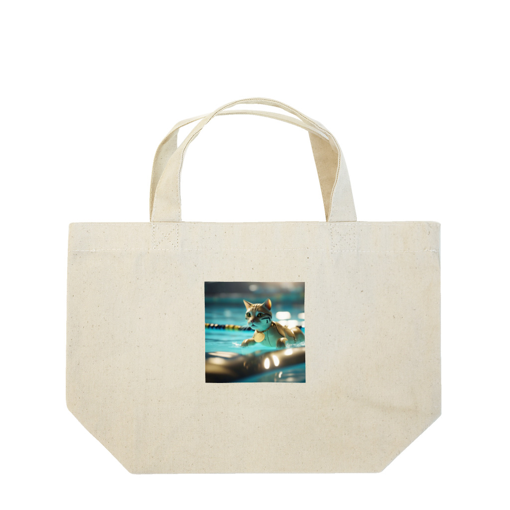 mentoreの水中のメカット・トライアンフ Lunch Tote Bag