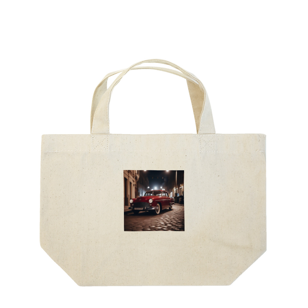 DISNのレトロな車 Lunch Tote Bag