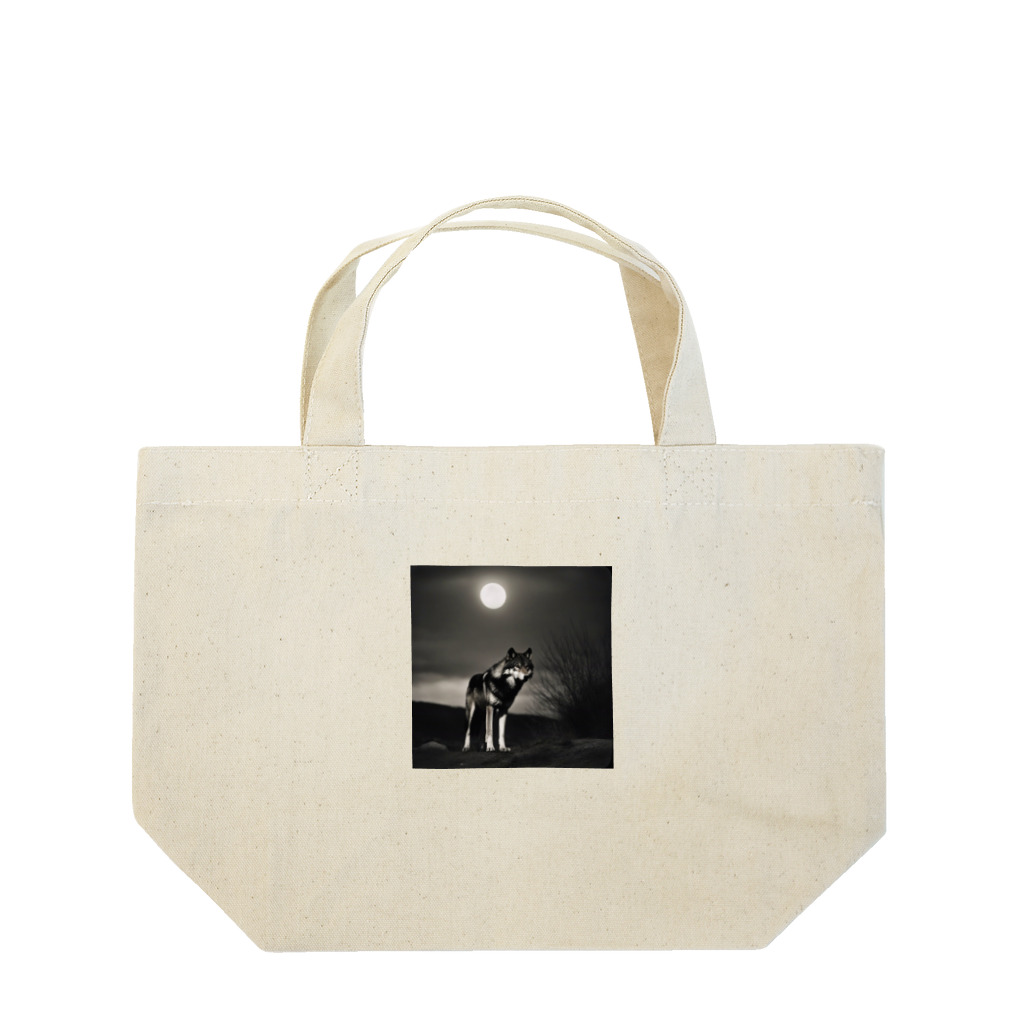 狼ショップの夜の狩人 Lunch Tote Bag