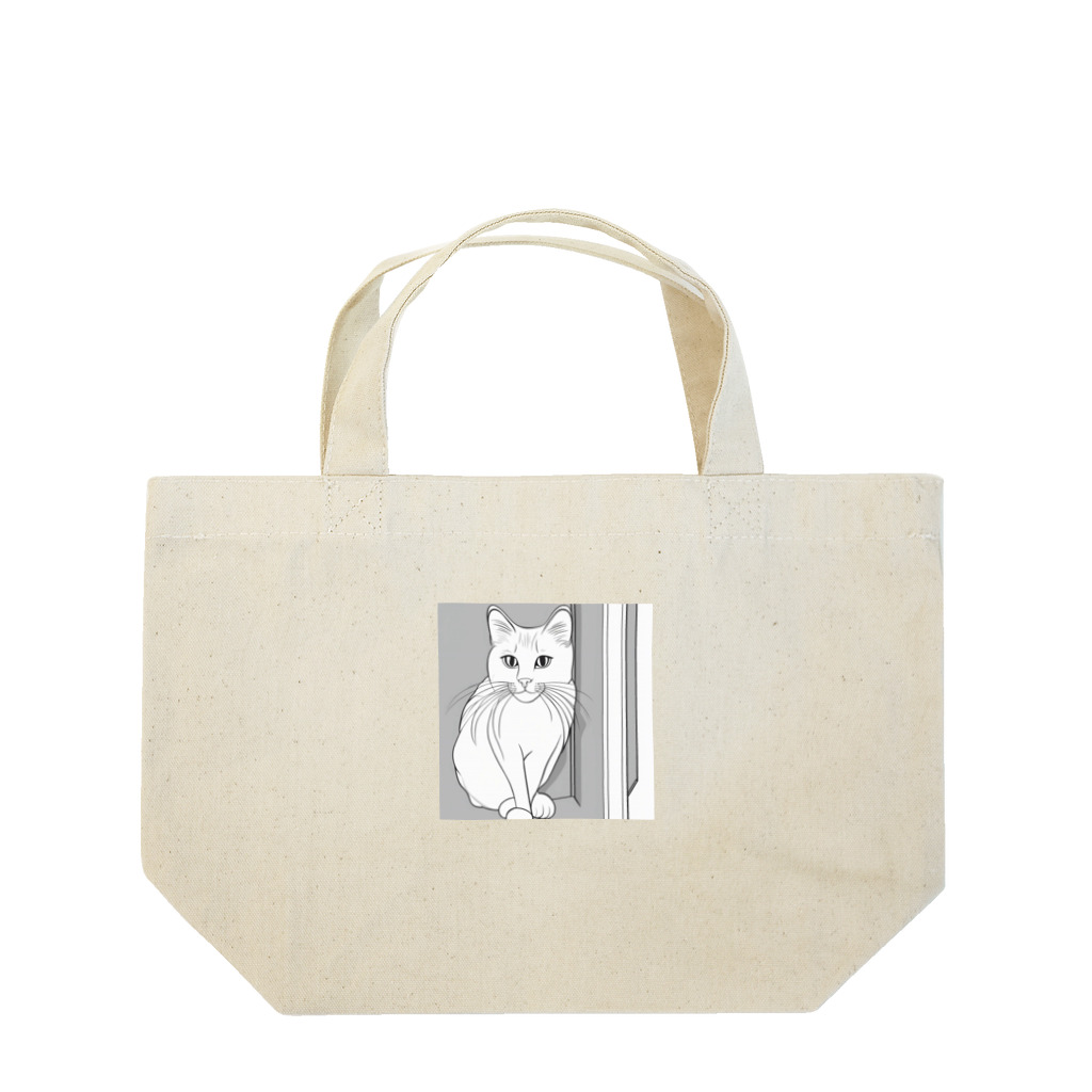 uq230528_suzuのネコ３ Lunch Tote Bag