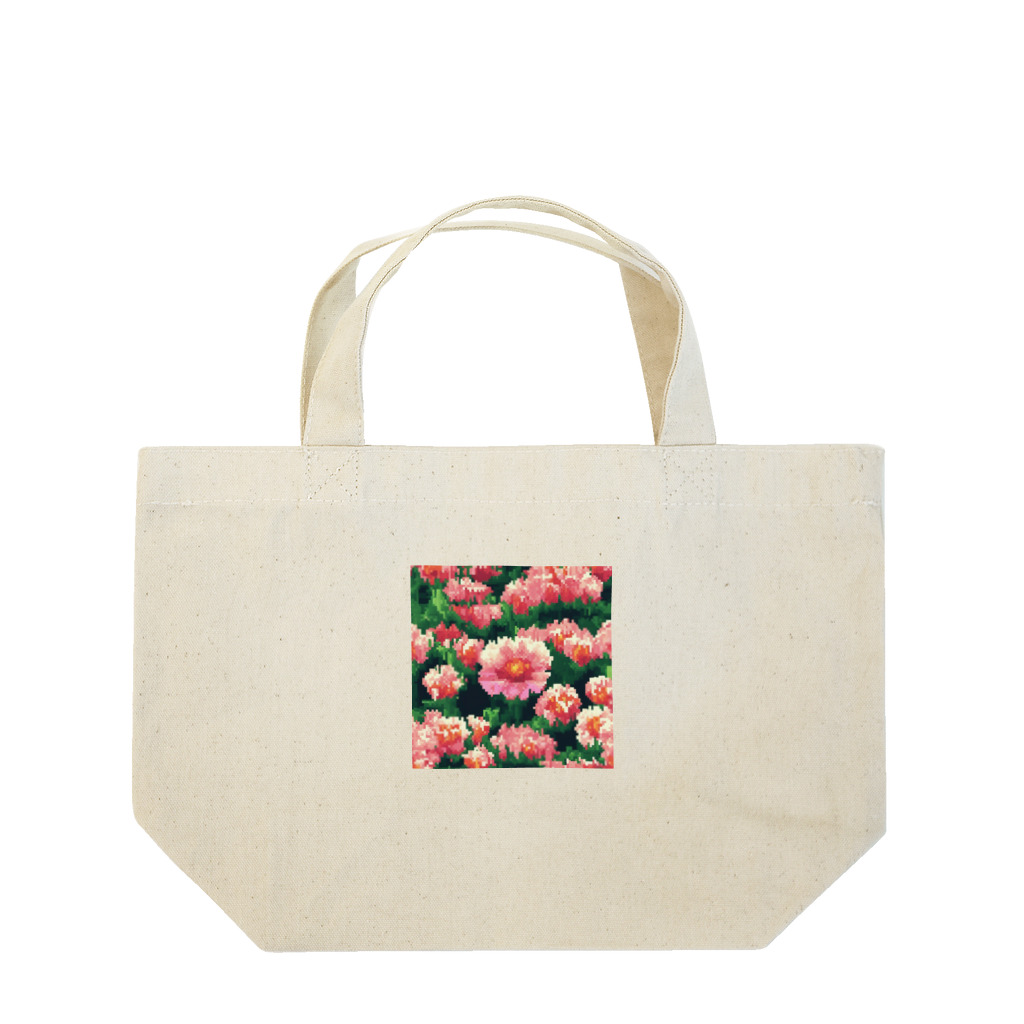 noaru633のドット絵のモンテレイカミツレ Lunch Tote Bag