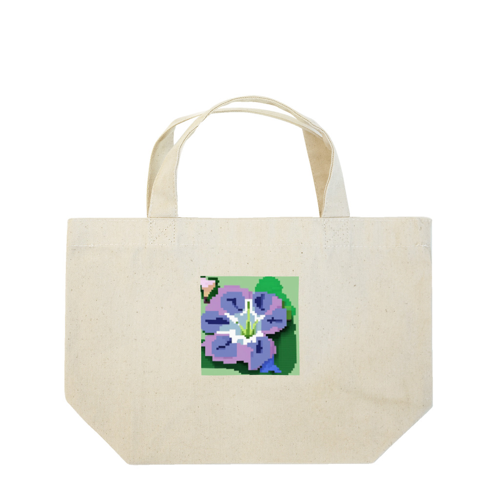 noaru633のドット絵のヒルガオ Lunch Tote Bag