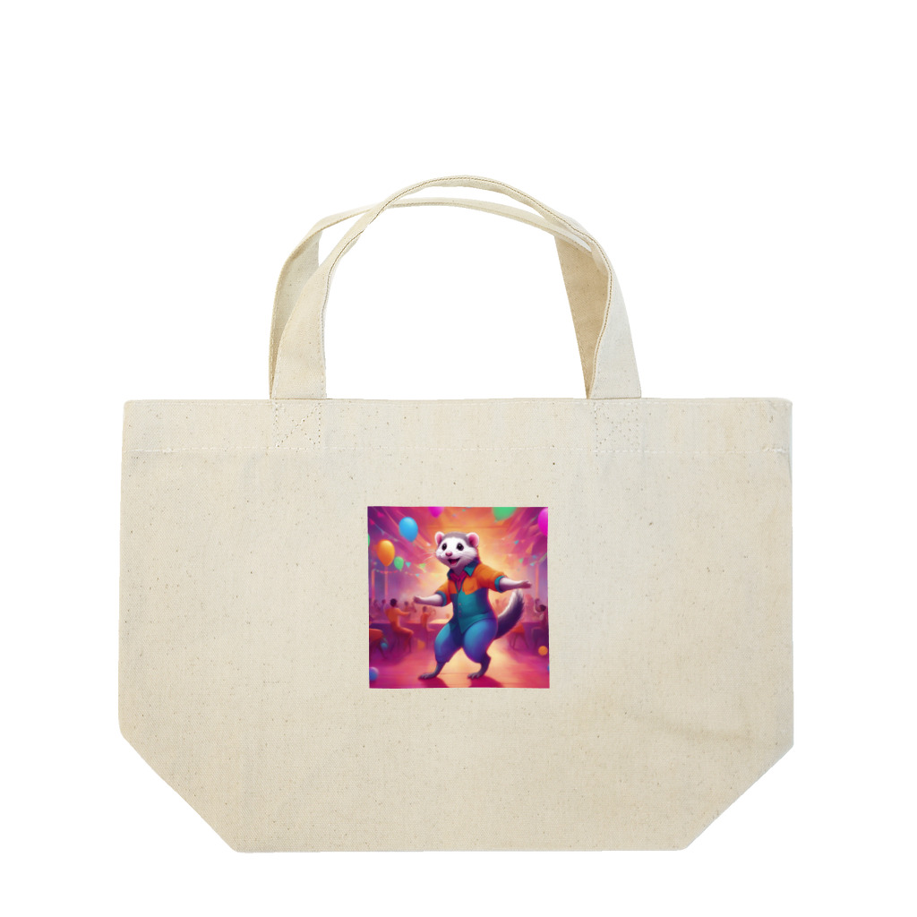 キャリーのダンサーフェレット Lunch Tote Bag