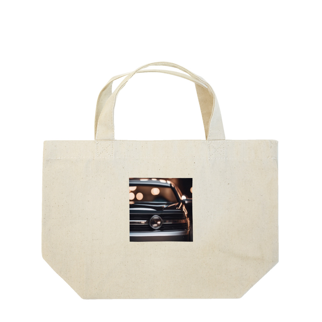 ノートニーのクラシックカー Lunch Tote Bag