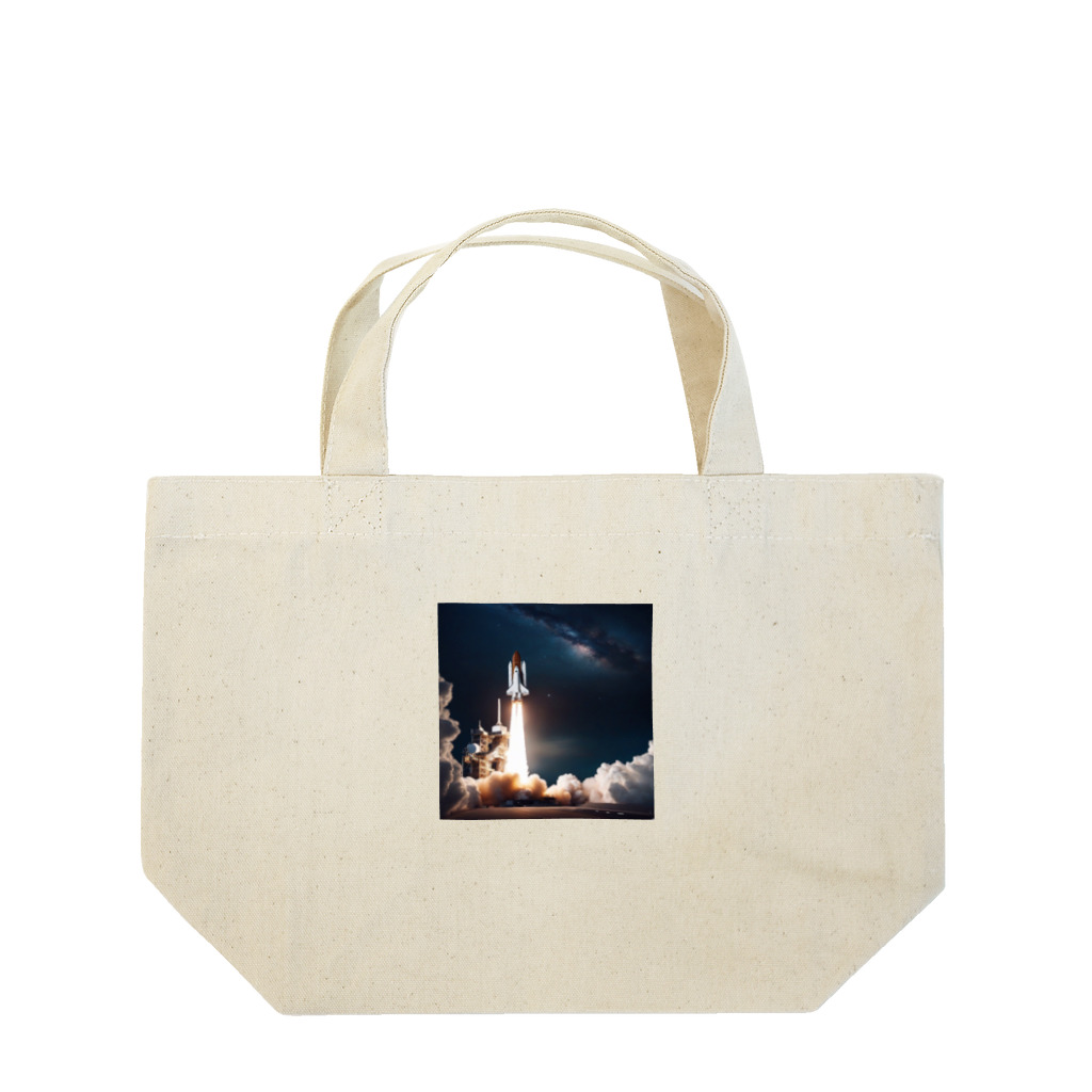 riko1214の宇宙へ発進 Lunch Tote Bag