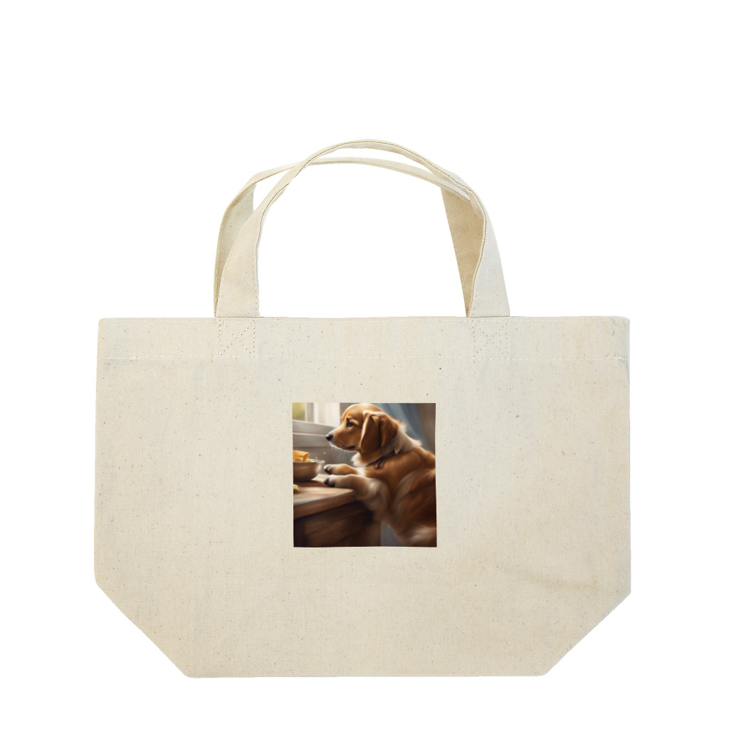 ponazuの帰りを待つ犬 Lunch Tote Bag