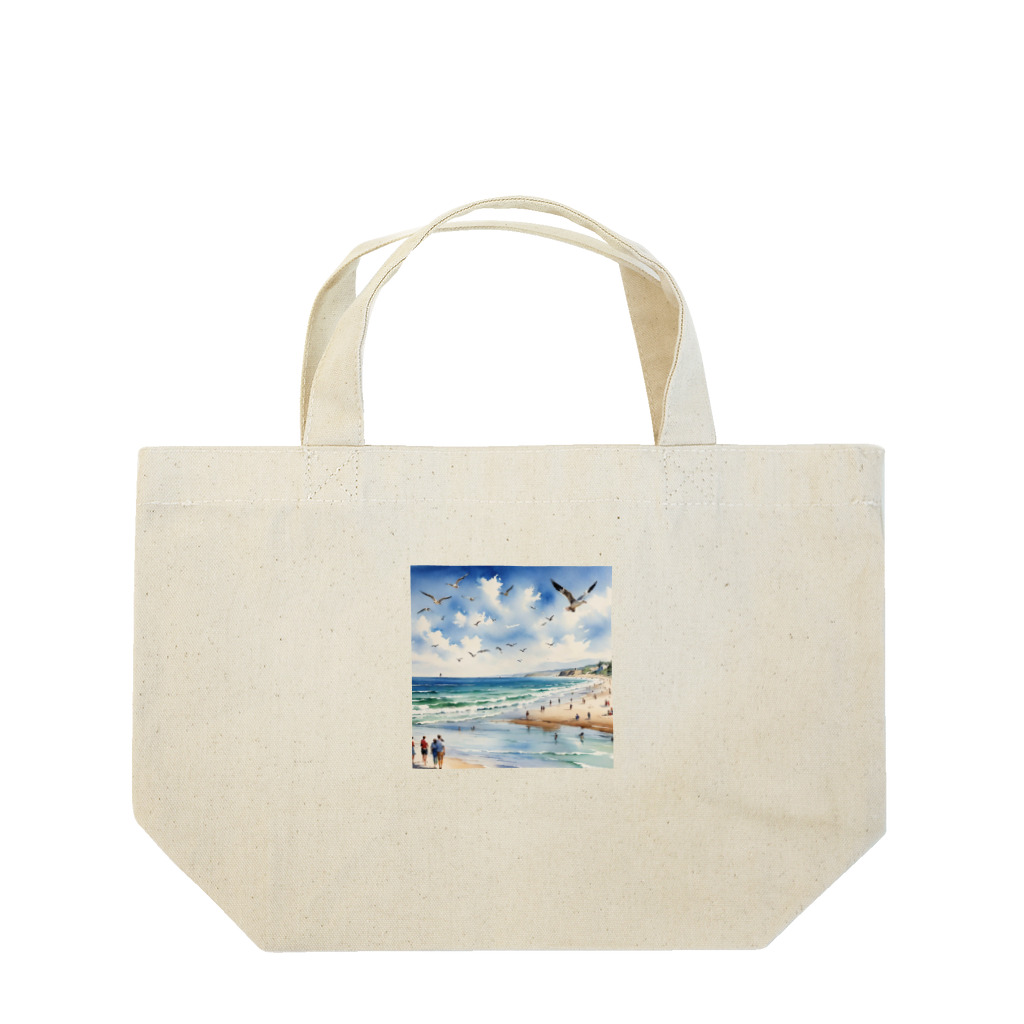 eri_sakuの日本の美しい夏 Lunch Tote Bag