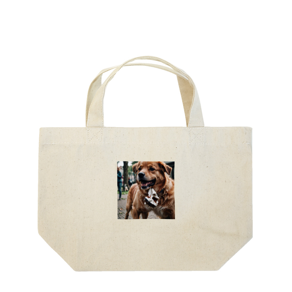 kokin0のかっこいい犬 cool dog Lunch Tote Bag