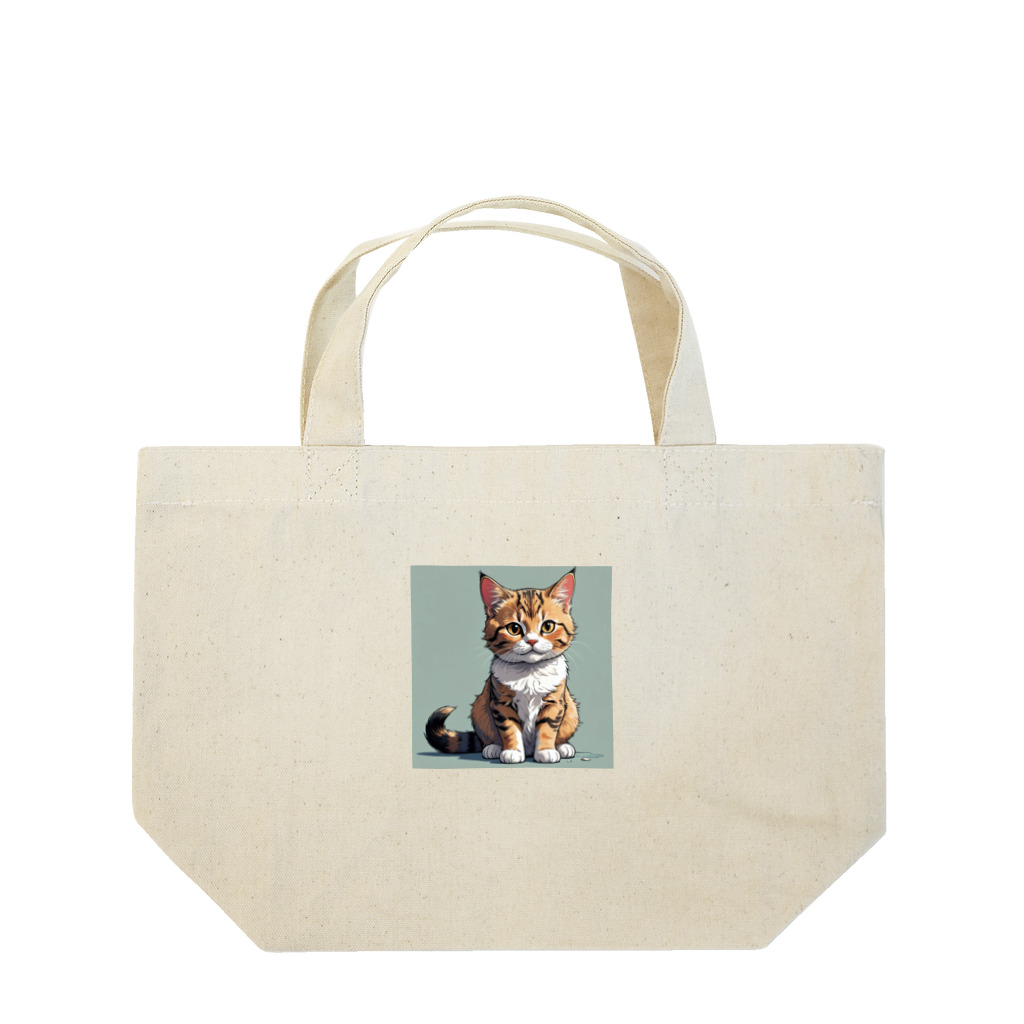 Taka Maker's のお座り子猫 Lunch Tote Bag