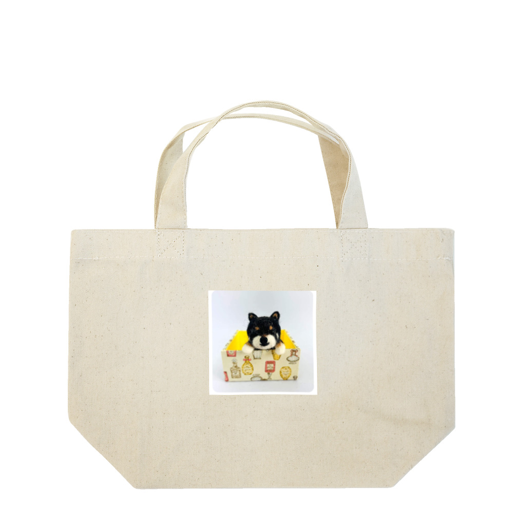 黒柴むさし君の黒柴むさし Lunch Tote Bag