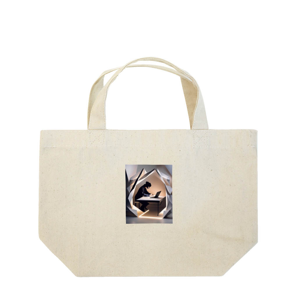 crazykoの在宅ワーク Lunch Tote Bag