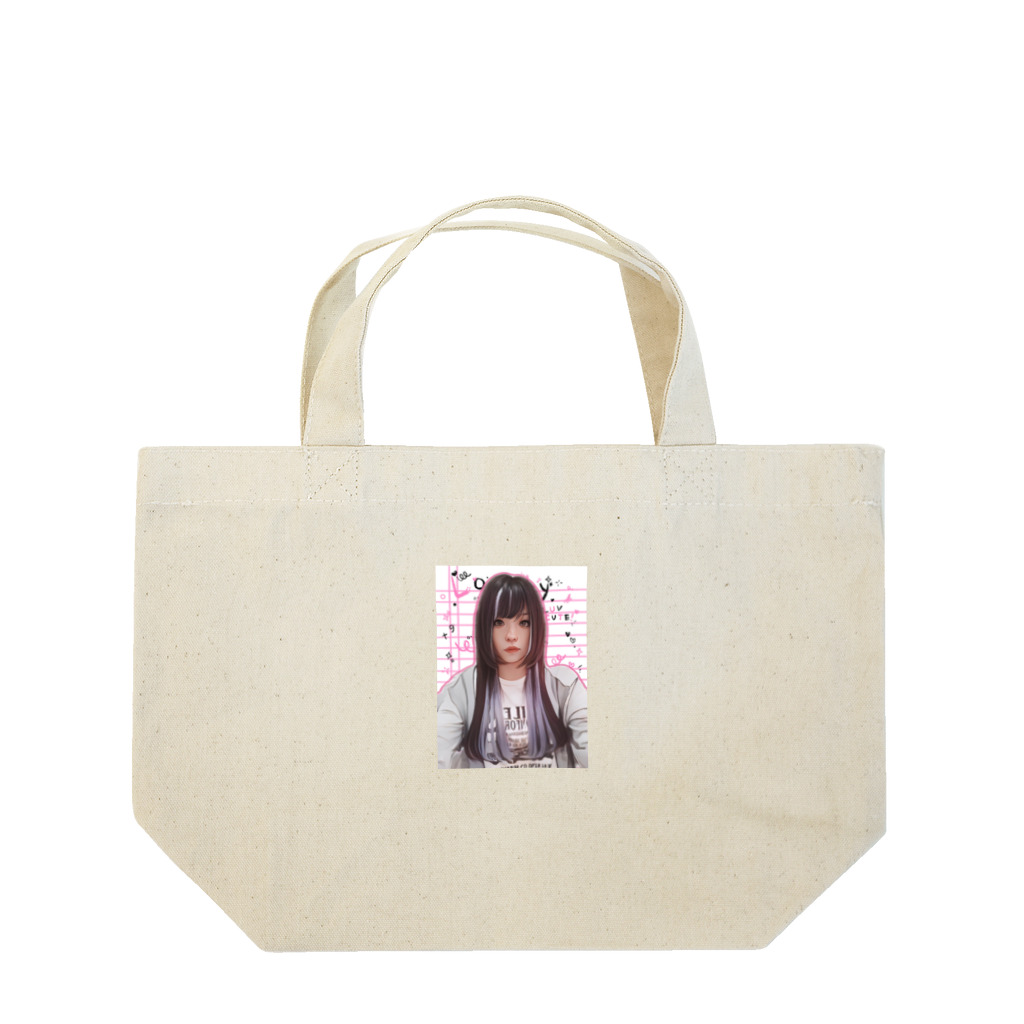 neko_28のスカイブルーの主 Lunch Tote Bag