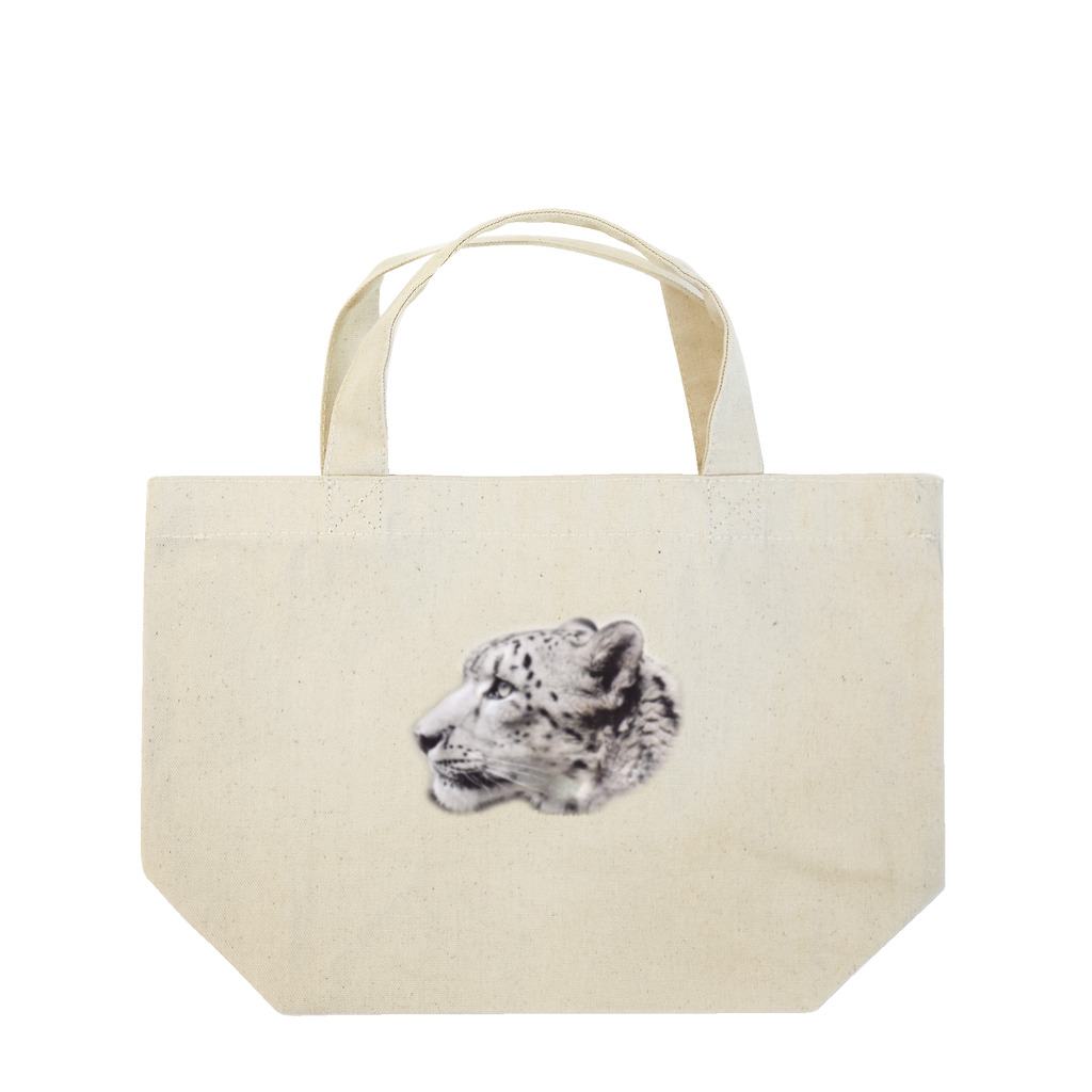 kuro-worldのユキヒョウ Lunch Tote Bag