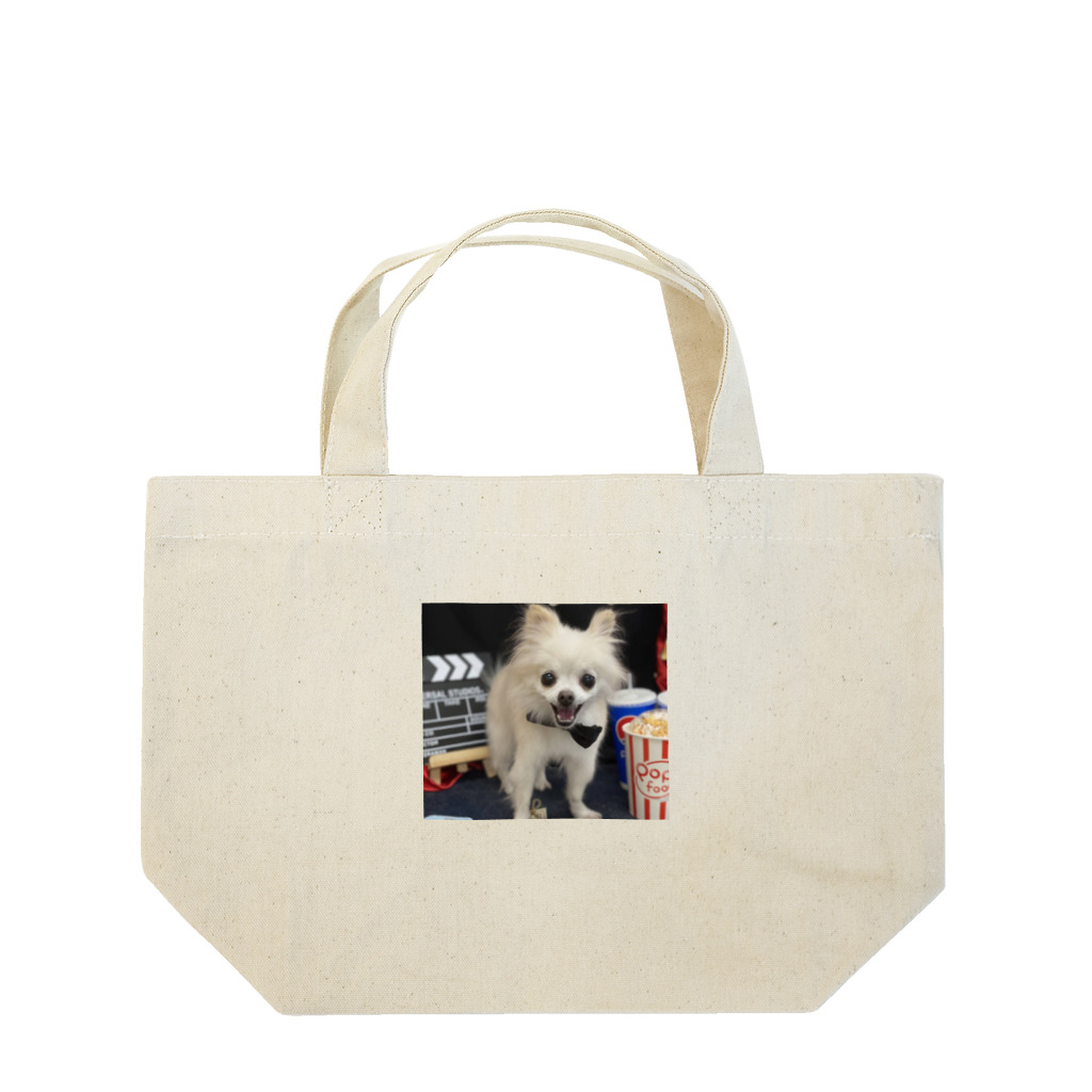 ももまゆ雑貨店のプル「Ｗatch a movie」Ⅱ Lunch Tote Bag