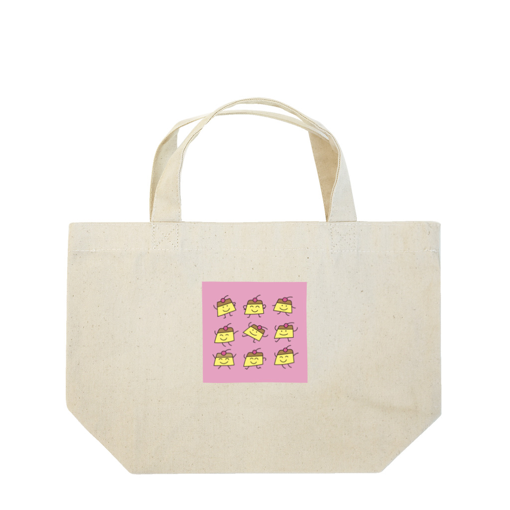 ぷりんちゃんのぷりんちゃん Lunch Tote Bag