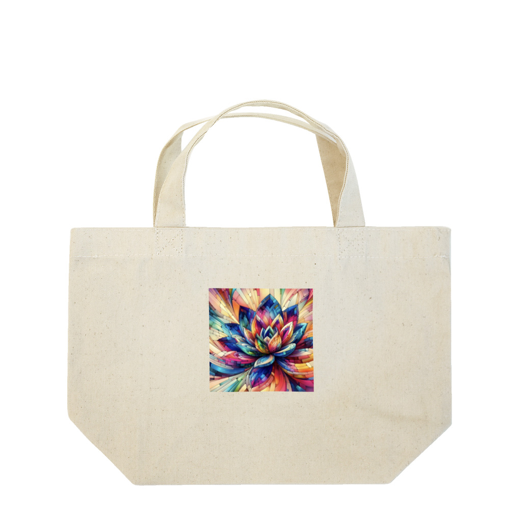 nanamikuru3149の多肉友D Lunch Tote Bag