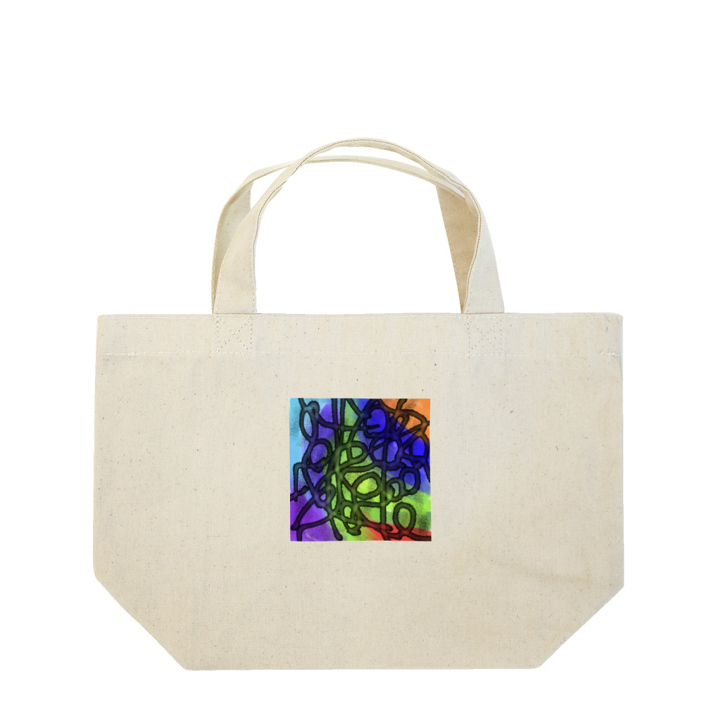 やくもの模様A Lunch Tote Bag