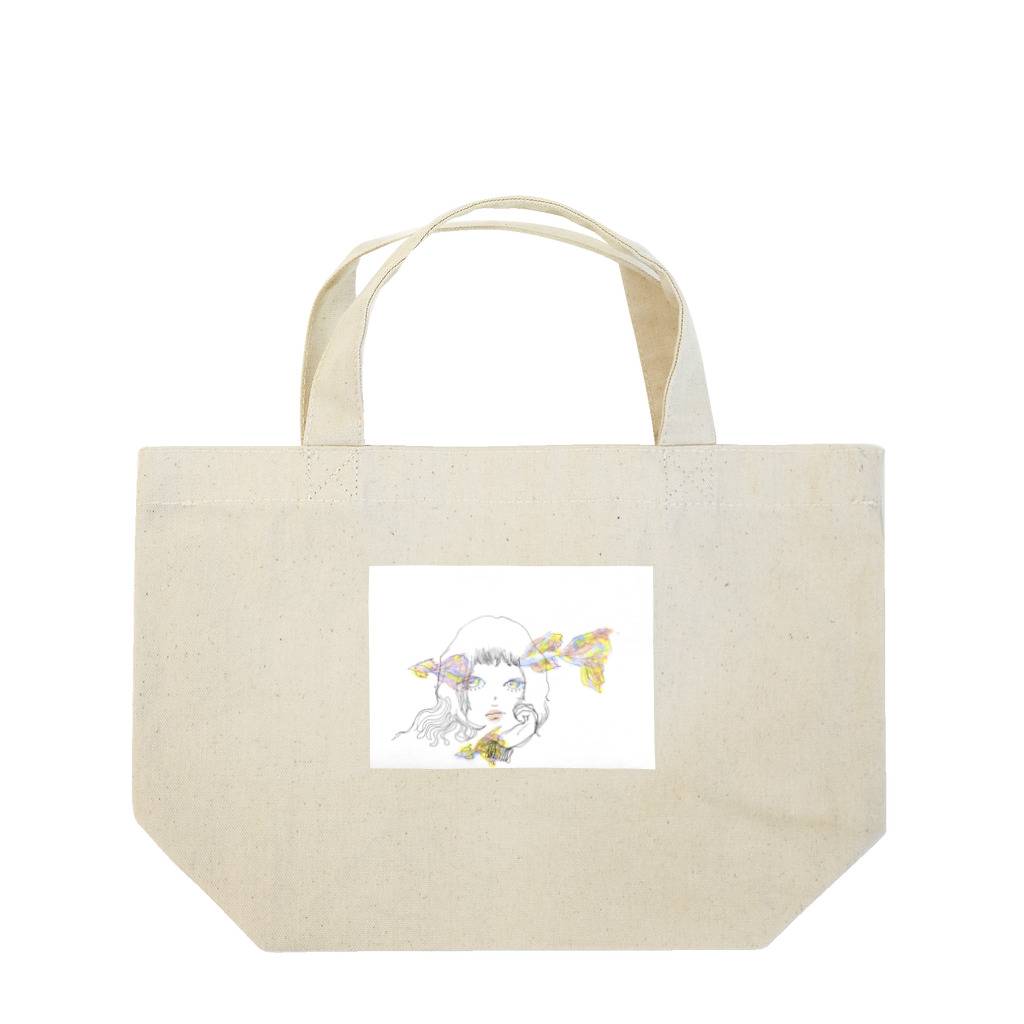 塩バターの春子 Lunch Tote Bag